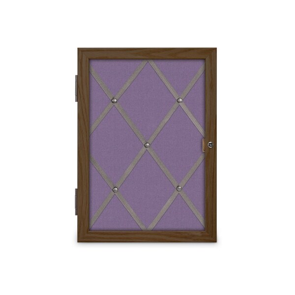 Sliding Door Wood Corkboard, 96"x36", Waln, UV9006OCS-WALNUT-FORBO